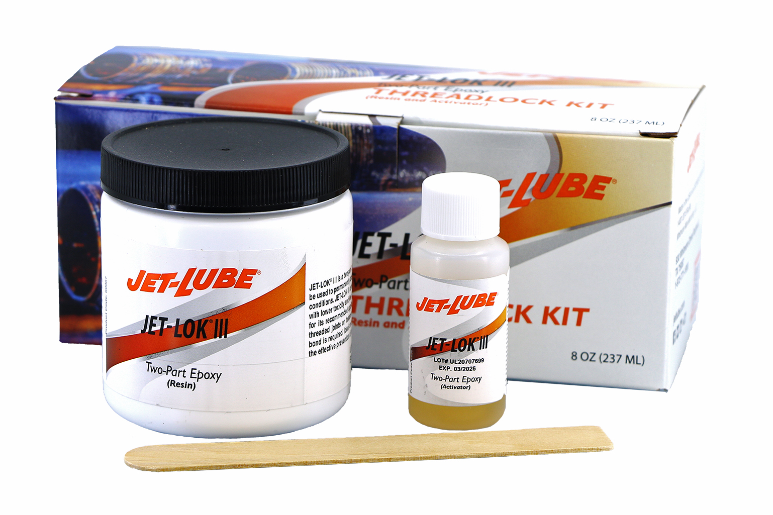 JET-LOK III - Threadlocker/Two-Part Epoxy Kit